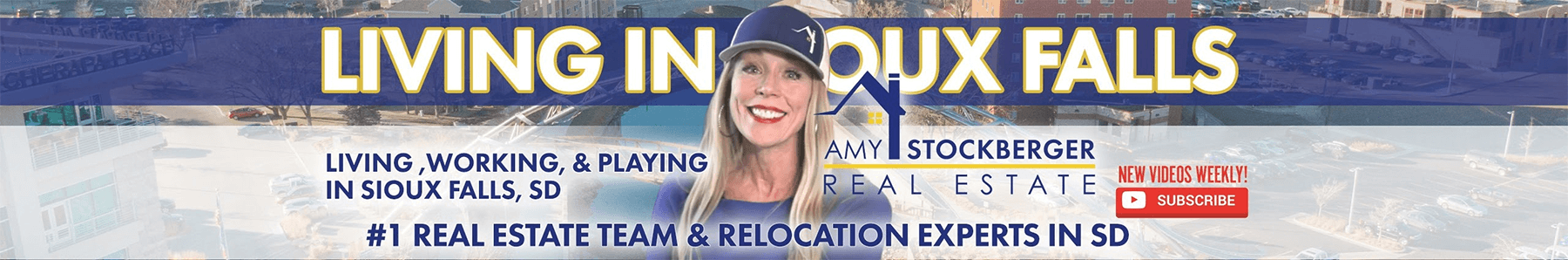 Amy Stockberger Real Estate Living in Sioux Falls Banner