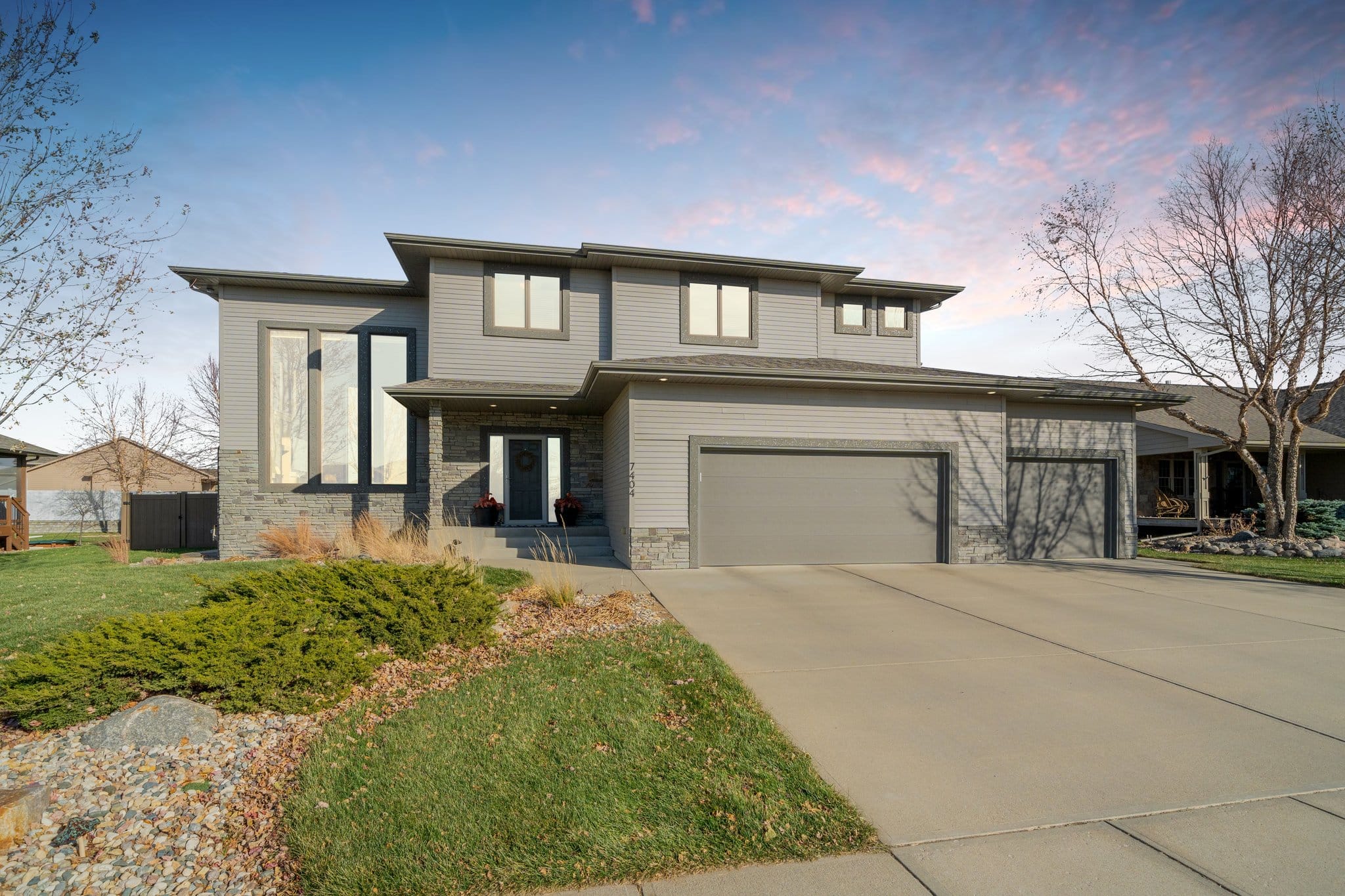 Modern two-story in south Sioux Falls offers luxury blended with convenience