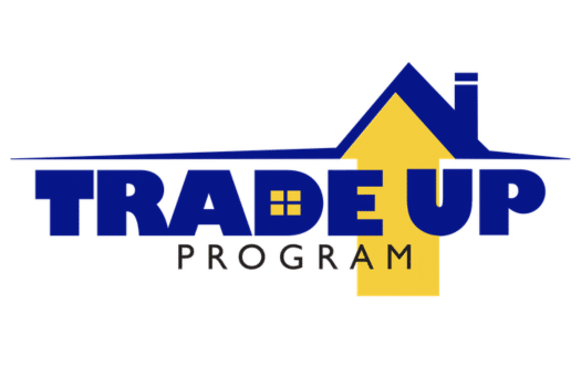 Trade-Up Program logo from Amy Stockberger Real Estate in Sioux Falls, SD